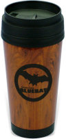 Travel Mugs: 16oz Wood Grain Tumber